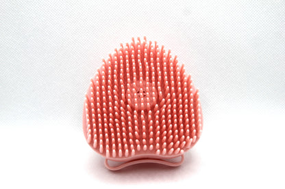 BrushPro 2-in-1 Silicone Bath Brush with Shampoo Dispenser – Soft Bristle Grooming Scrubber for Dogs & Cats