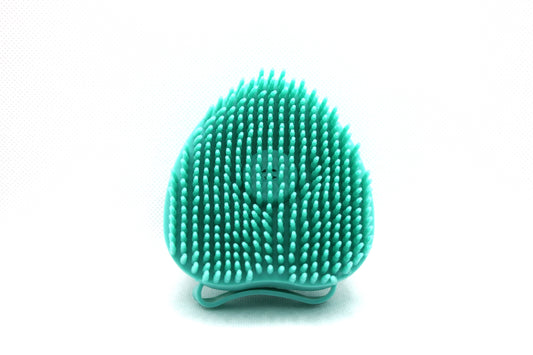 BrushPro 2-in-1 Silicone Bath Brush with Shampoo Dispenser – Soft Bristle Grooming Scrubber for Dogs & Cats
